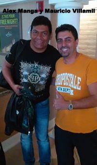 Alex Manga y Mauricio Reyes del Vallenato