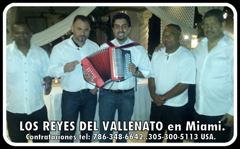 Los Reyes del Vallenato celebran 15 años representando a Colombia en Miami